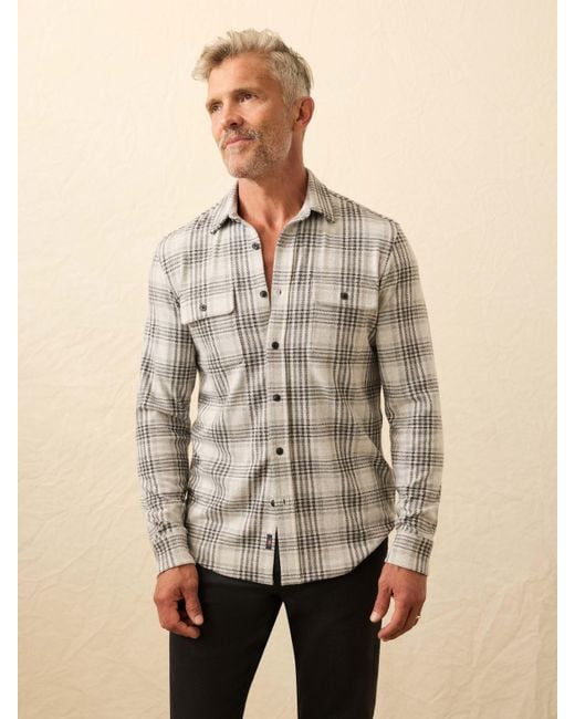 Faherty Brand Natural Legend&Trade; Sweater Shirt for men