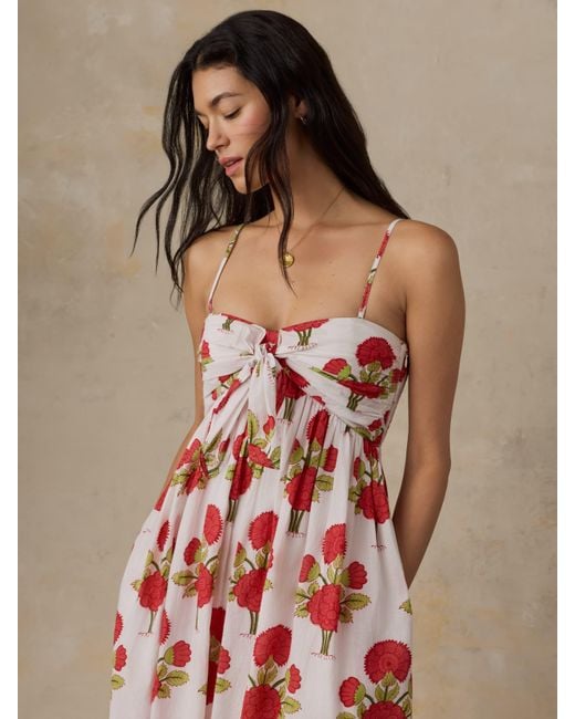 Faherty Brand Multicolor Voile Alexi Dress