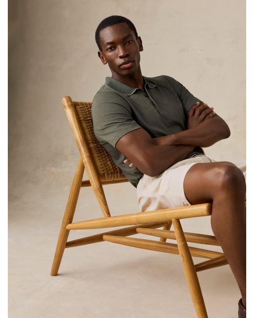 Faherty Brand Natural Dune Utility Short for men