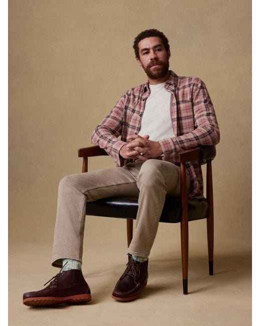 Faherty Brand Natural Stretch Terry 5-Pocket Pants for men