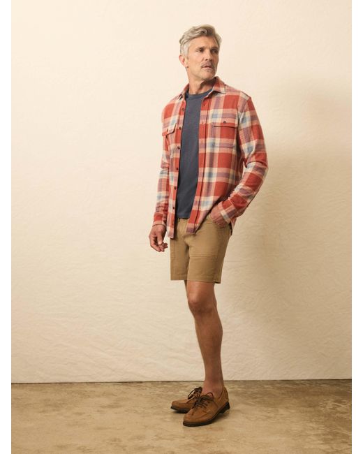 Faherty Brand Natural Legend&Trade; Sweater Shirt for men