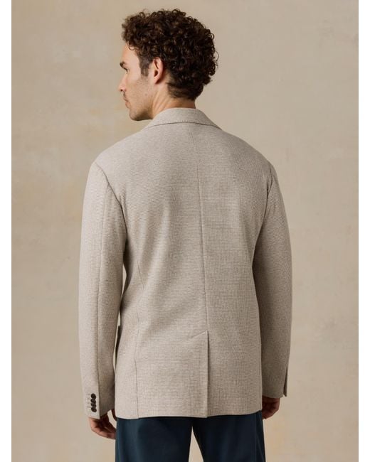 Faherty Brand Multicolor Reserve Knit Blazer for men