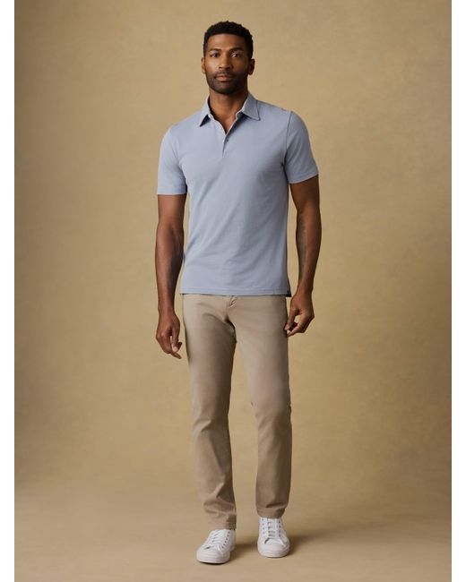 Faherty Brand Natural Short-Sleeve Movement&Trade; Pique Polo Shirt for men