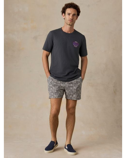Faherty Brand Blue X Reef Sunwashed Graphic T-Shirt for men