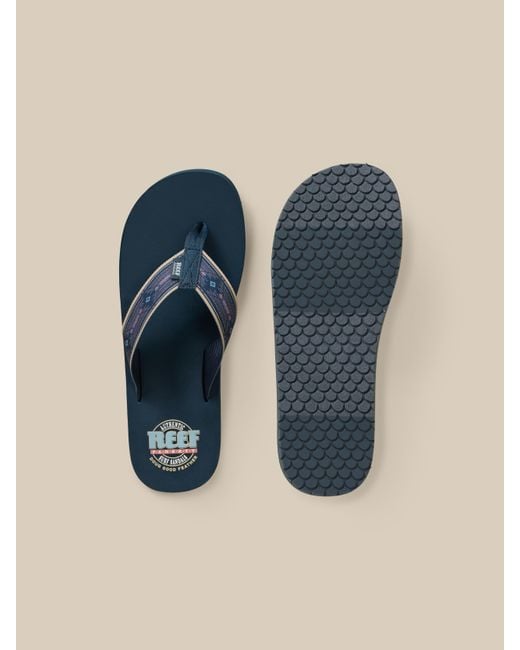 Faherty Brand Blue X Reef Smoothy for men