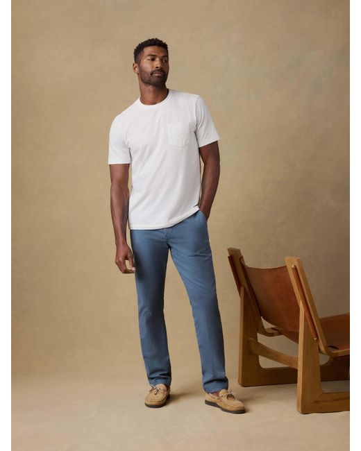 Faherty Brand Natural Coastline Chino Pants for men