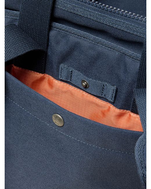 Faherty Brand Blue Latitude Convertible Tote Backpack Bag