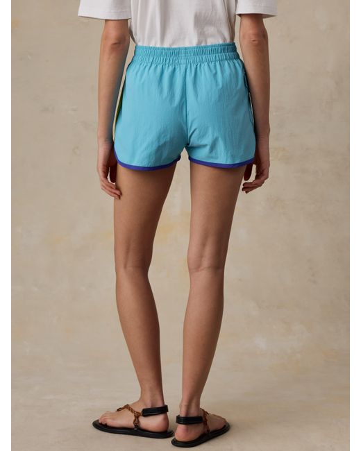 Faherty Brand Blue Shorelite Active Short