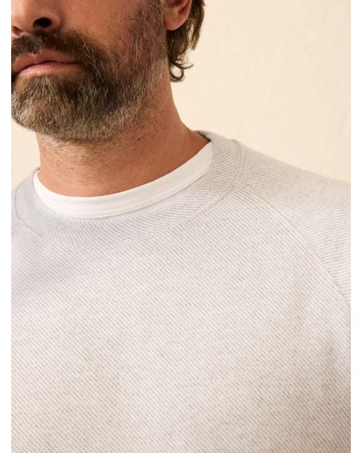 Faherty Brand Natural Legend&Trade; Sweater Crew for men
