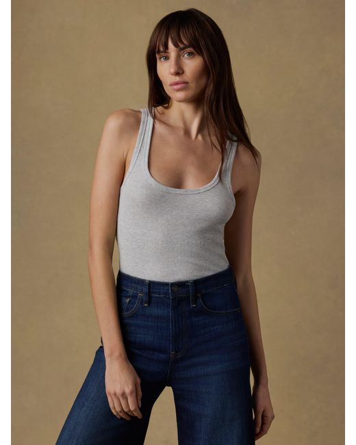 Faherty Brand Natural Featherweight Freestyle Tank