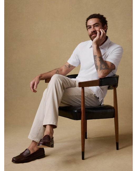 Faherty Brand Multicolor Short-Sleeve Movement&Trade; Pique Polo Shirt for men