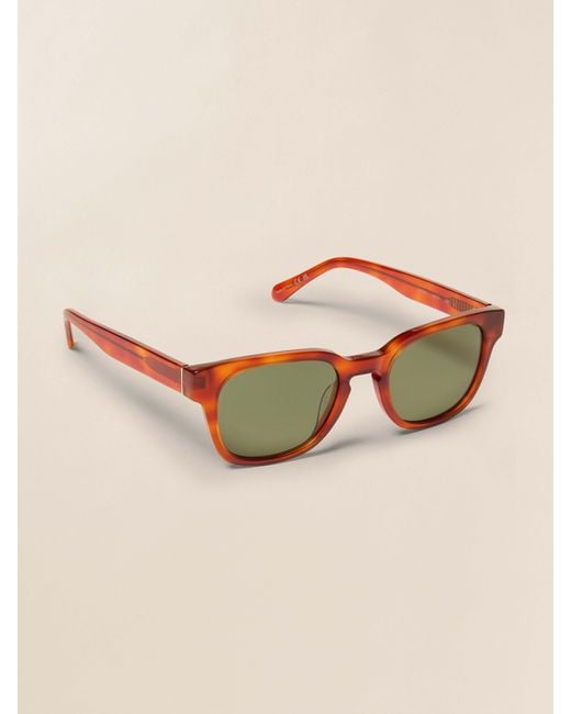 Faherty Brand Natural J. Utah Sunglasses
