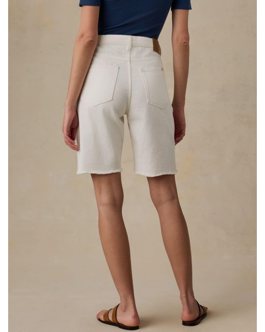 Faherty Brand Black Boyfriend Denim Short