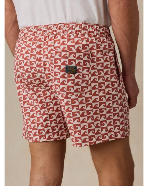 Faherty Brand Natural All Day&Trade; Trunk (6" for men