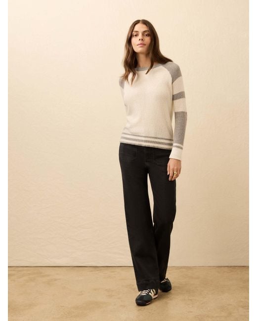 Faherty Brand Natural Throwback Crew Sweater