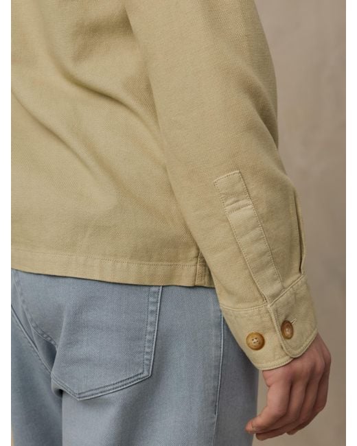 Faherty Brand Natural Tropic Surplus Shirt for men