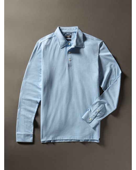 Faherty long sleeve polo hot sale