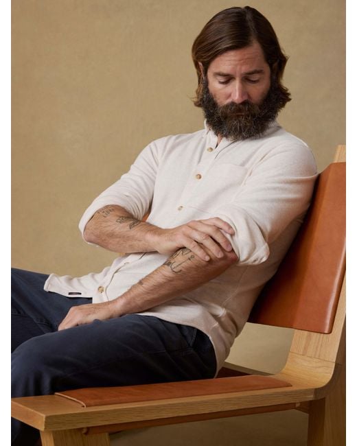 Faherty Brand Natural Legend&Trade; Sweater Shirt (Single Pocket) for men