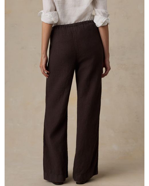 Faherty Brand Natural Laidback Linen Pants