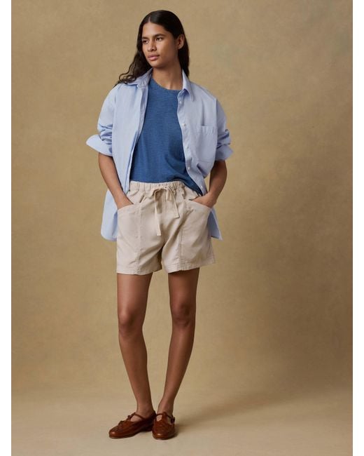 Faherty Brand Green Topanga Drape Short