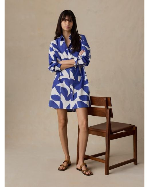 faherty shirt dress Faherty Women's Legend Sweater Maxi Shirt Dress