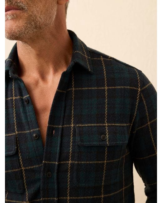 Faherty Brand Black Legend&Trade; Sweater Shirt for men