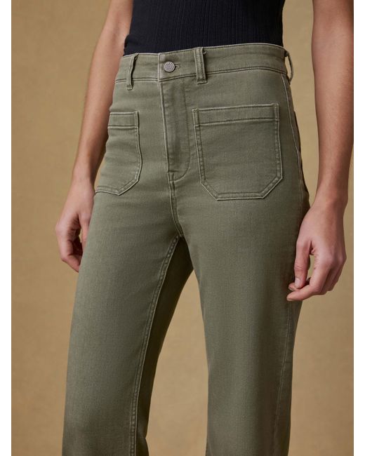 Faherty Brand Natural Stretch Terry Patch Pocket Pants