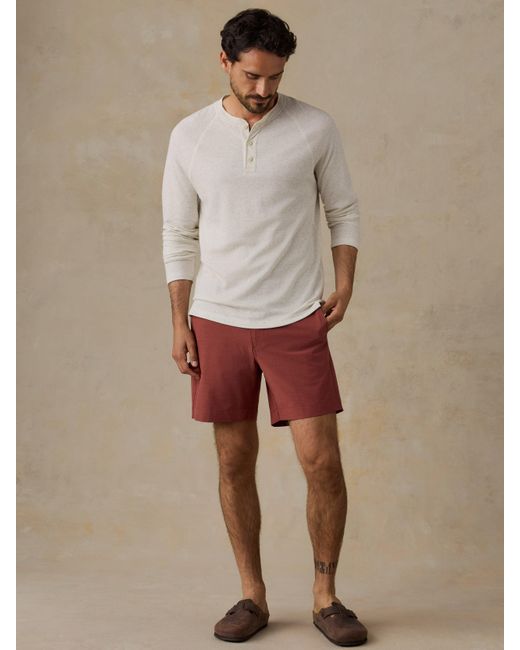 Faherty Brand Multicolor All Day Short (7" for men
