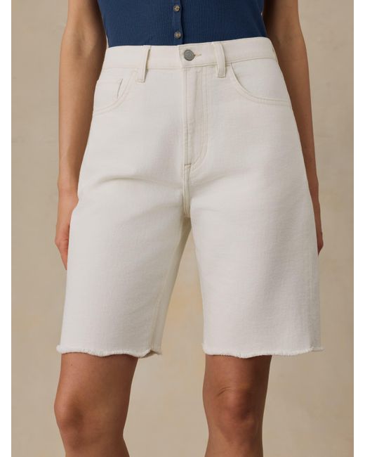 Faherty Brand Black Boyfriend Denim Short