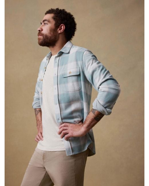 Faherty Brand Brown Legend&Trade; Sweater Shirt for men