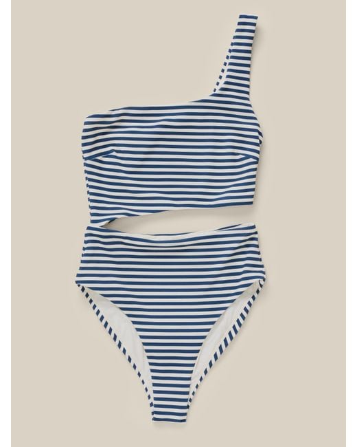 Faherty Brand Blue Sandbar One Piece