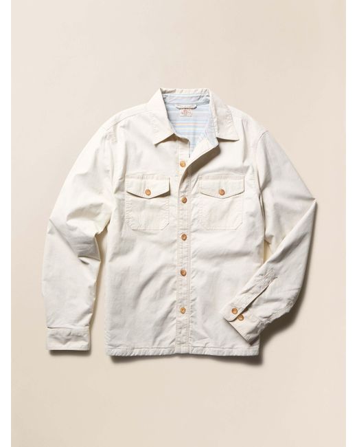 Faherty Brand Natural Lakeside Cpo for men