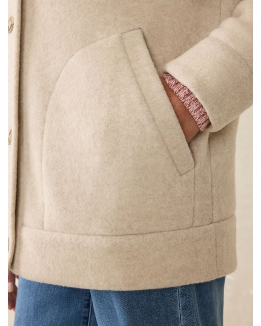 Faherty Brand Natural Pacific Knit Jacket