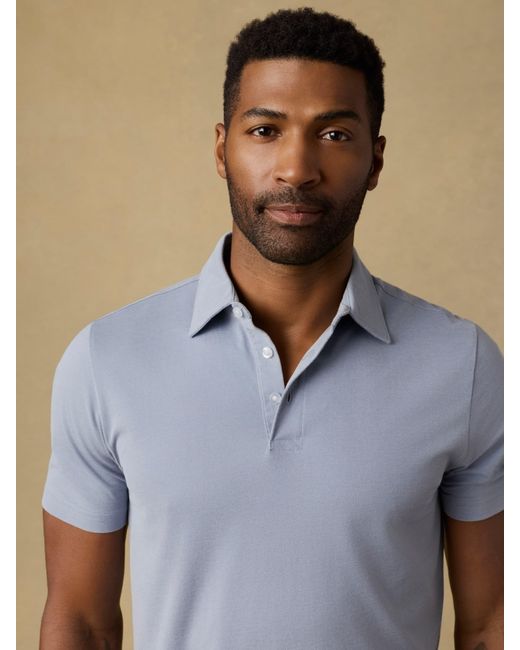 Faherty Brand Natural Short-Sleeve Movement&Trade; Pique Polo Shirt for men