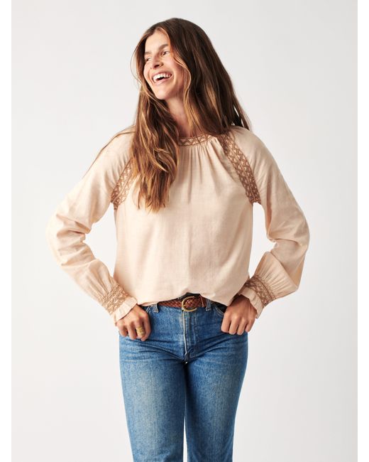 Faherty Brand Multicolor Arles Blouse
