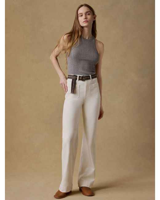 Faherty Brand Natural Stretch Terry Patch Pocket Pants