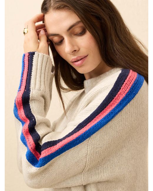 Faherty Brand Natural Heirloom Cotton Summit Pullover