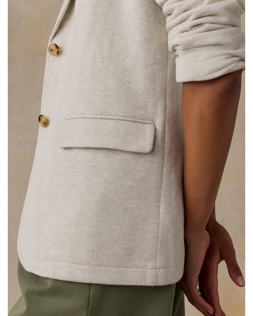 Faherty Brand Natural Inlet Knit Blazer