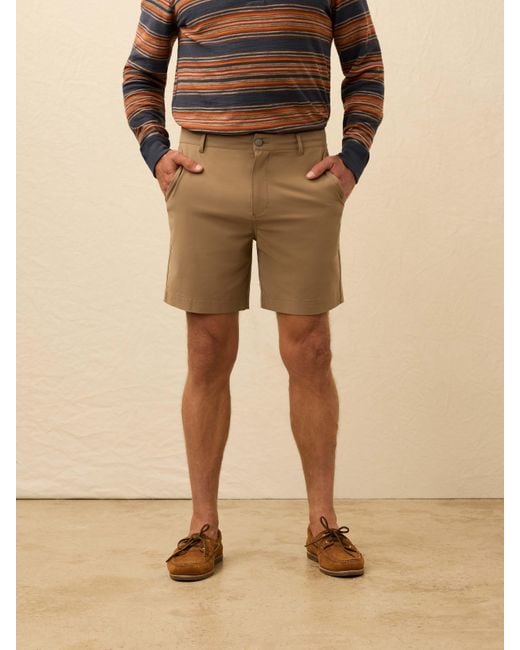 Faherty Brand Natural All Day&Trade; Short (7" for men
