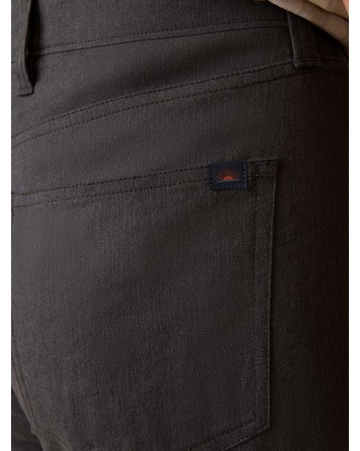 Faherty Brand Blue Movement&Trade; Linen 5-Pocket Pants for men