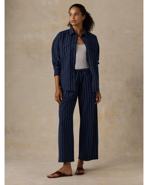 Faherty Brand Multicolor Cotton Hemp Utility Pants