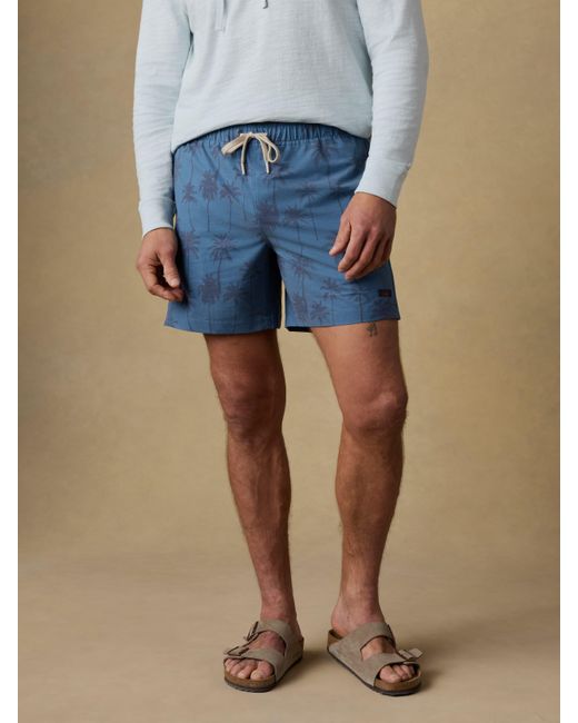 Faherty Brand Blue All Day&Trade; Trunk (6" for men
