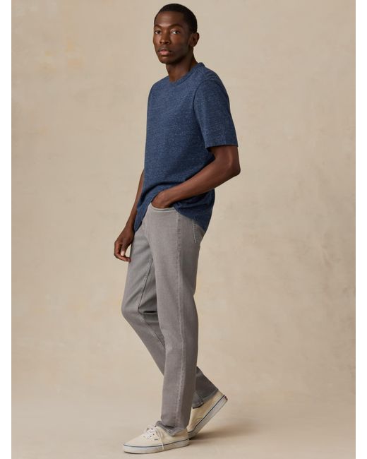 Faherty Brand Natural Stretch Terry 5-Pocket Pants for men