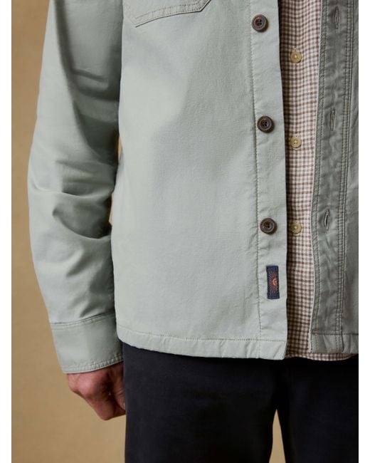 Faherty Brand Brown Lakeside Cpo for men