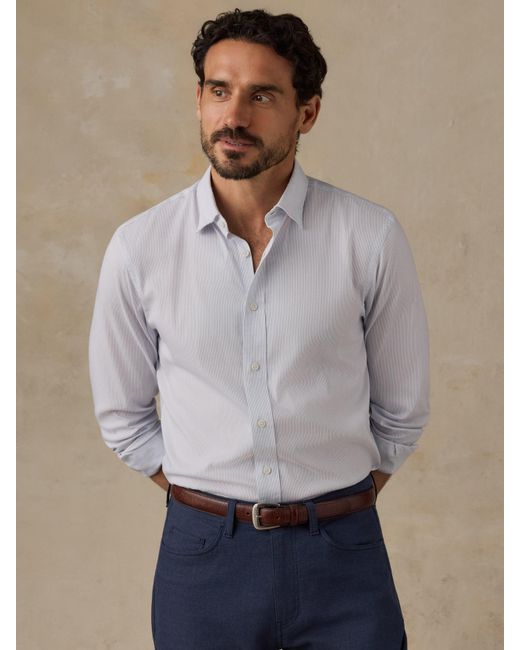 Faherty Brand Gray The Movement&Trade; Shirt for men