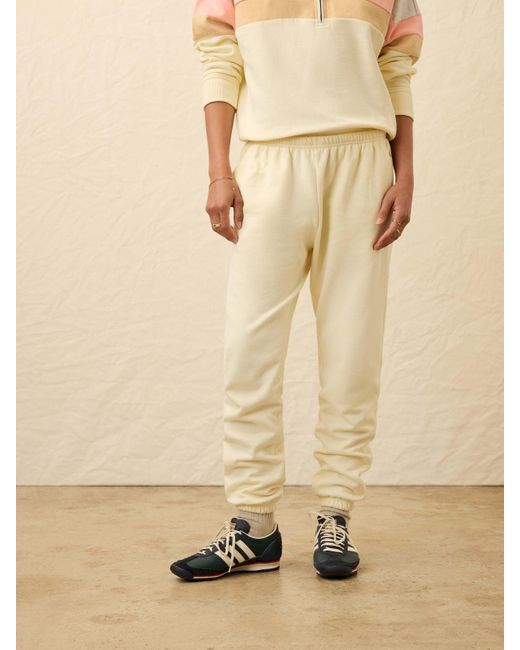 Faherty Brand Natural High Standard Fleece Sweatpant