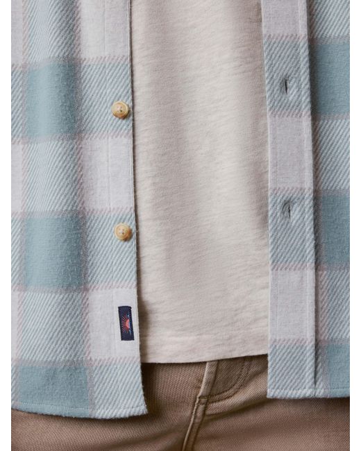 Faherty Brand Brown Legend&Trade; Sweater Shirt for men
