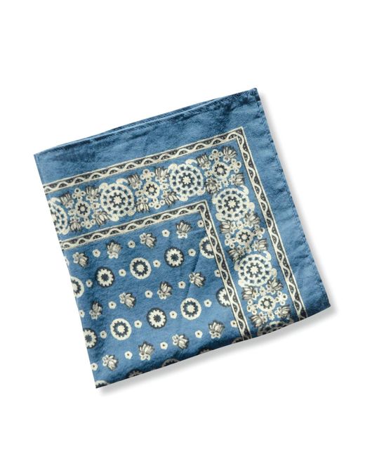 Faherty Brand Blue Tiburon Ridge Bandana