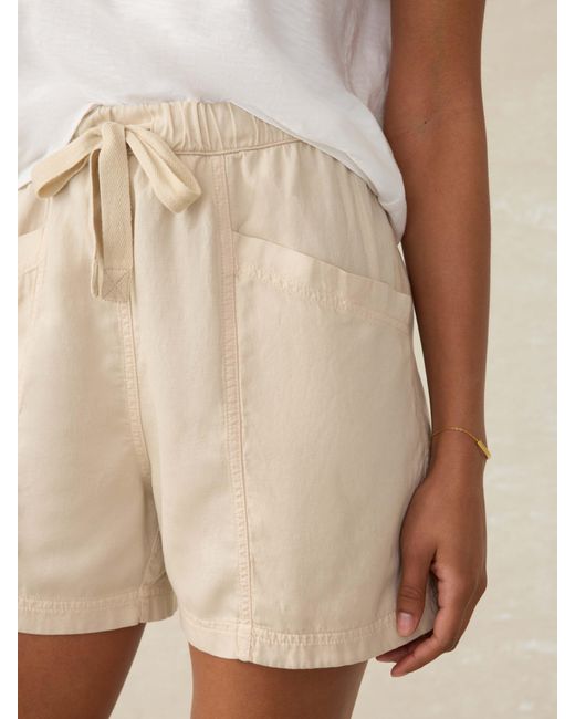 Faherty Brand Green Topanga Drape Short