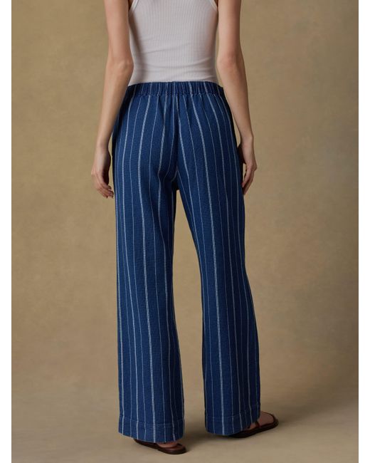 Faherty Brand Blue Laidback Island Tide Pants